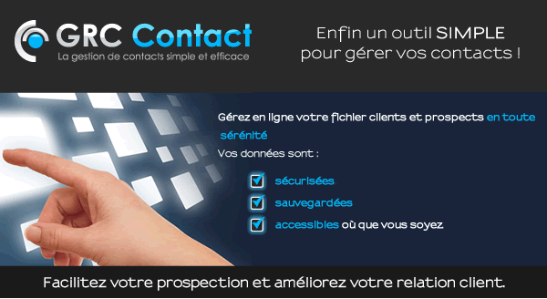 logiciel CRM de gestion de contacts